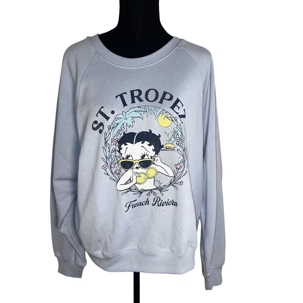 NWT Betty Boop Women’s Sweatshirt Size Large